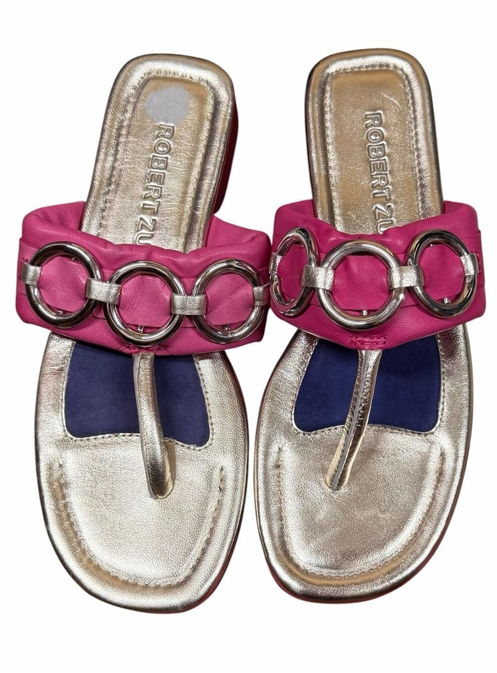 Robert Zur Kai Ring Sandal in Fushia NWT Size 6 1/2